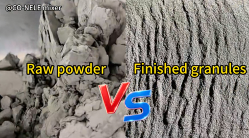 Iron Powder: Before and After Granulation